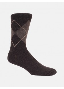 Isothermal plaid socks PRESTIGE