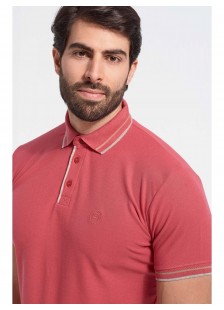 Mens Polo Pique REBASE CORAL Mens Polo Pique REBASE CORAL