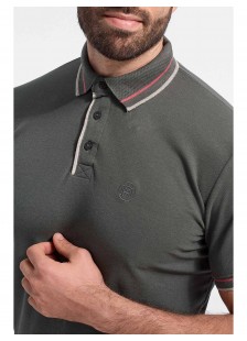 Mens Polo Pique REBASE KHAKI