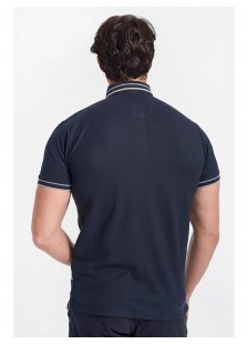 Mens Polo Pique REBASE NAVY Mens Polo Pique REBASE NAVY