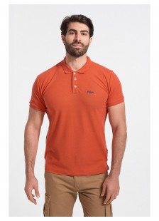 Mens Polo Pique REBASE RGS 32S ORANGE