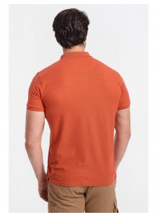 Mens Polo Pique REBASE RGS 32S ORANGE Mens Polo Pique REBASE RGS 32S ORANGE