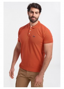 Mens Polo Pique REBASE RGS 32S ORANGE