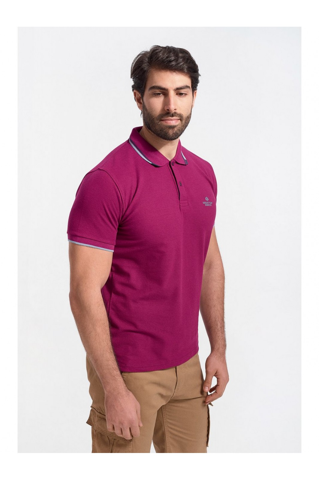 Mens Polo Pique REBASE RGS 35S MOV Mens Polo Pique REBASE RGS 35S MOV