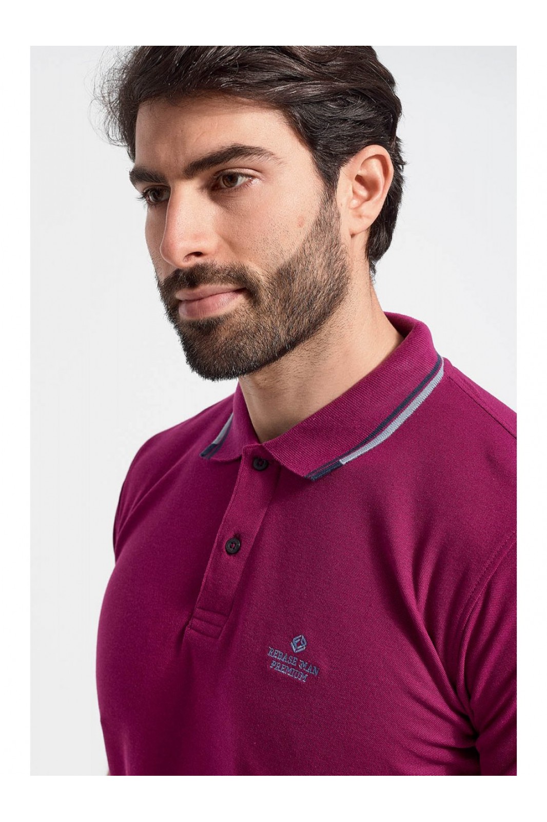 Mens Polo Pique REBASE RGS 35S MOV Mens Polo Pique REBASE RGS 35S MOV