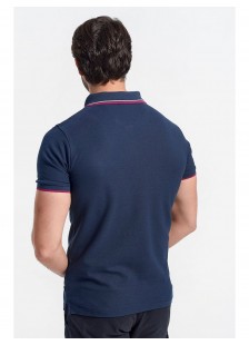 Mens Polo Pique REBASE RGS 35S NAVY