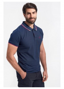 Mens Polo Pique REBASE RGS 35S NAVY Mens Polo Pique REBASE RGS 35S NAVY