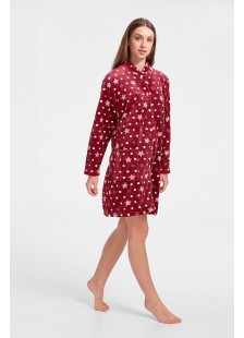 Fluffy robe STARS Polka dots