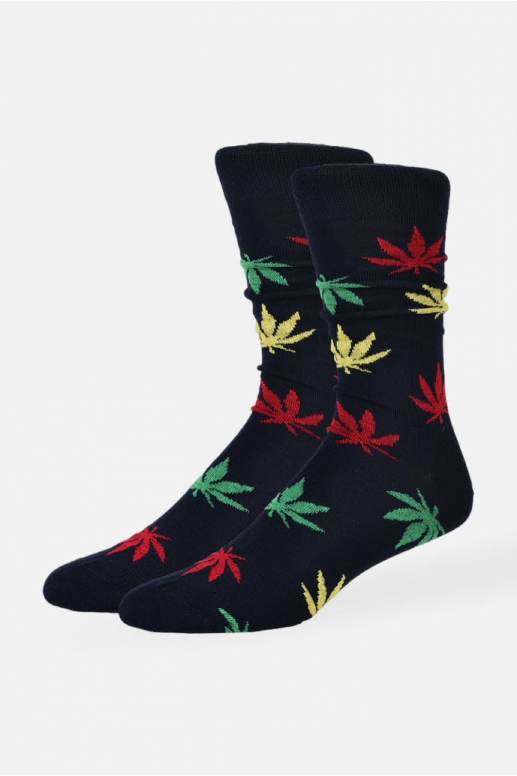 Marijuana crew socks