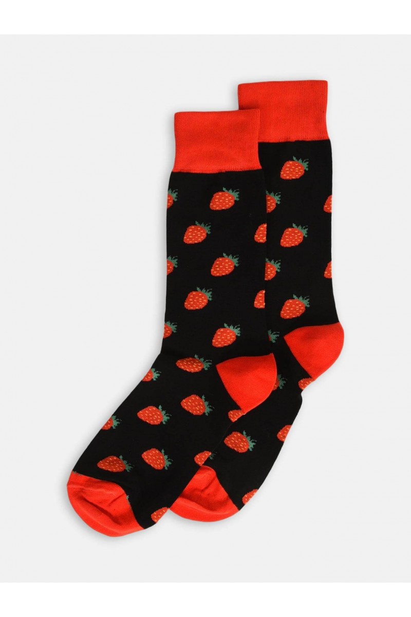 UNISEX Socks SOCKING Strawberries