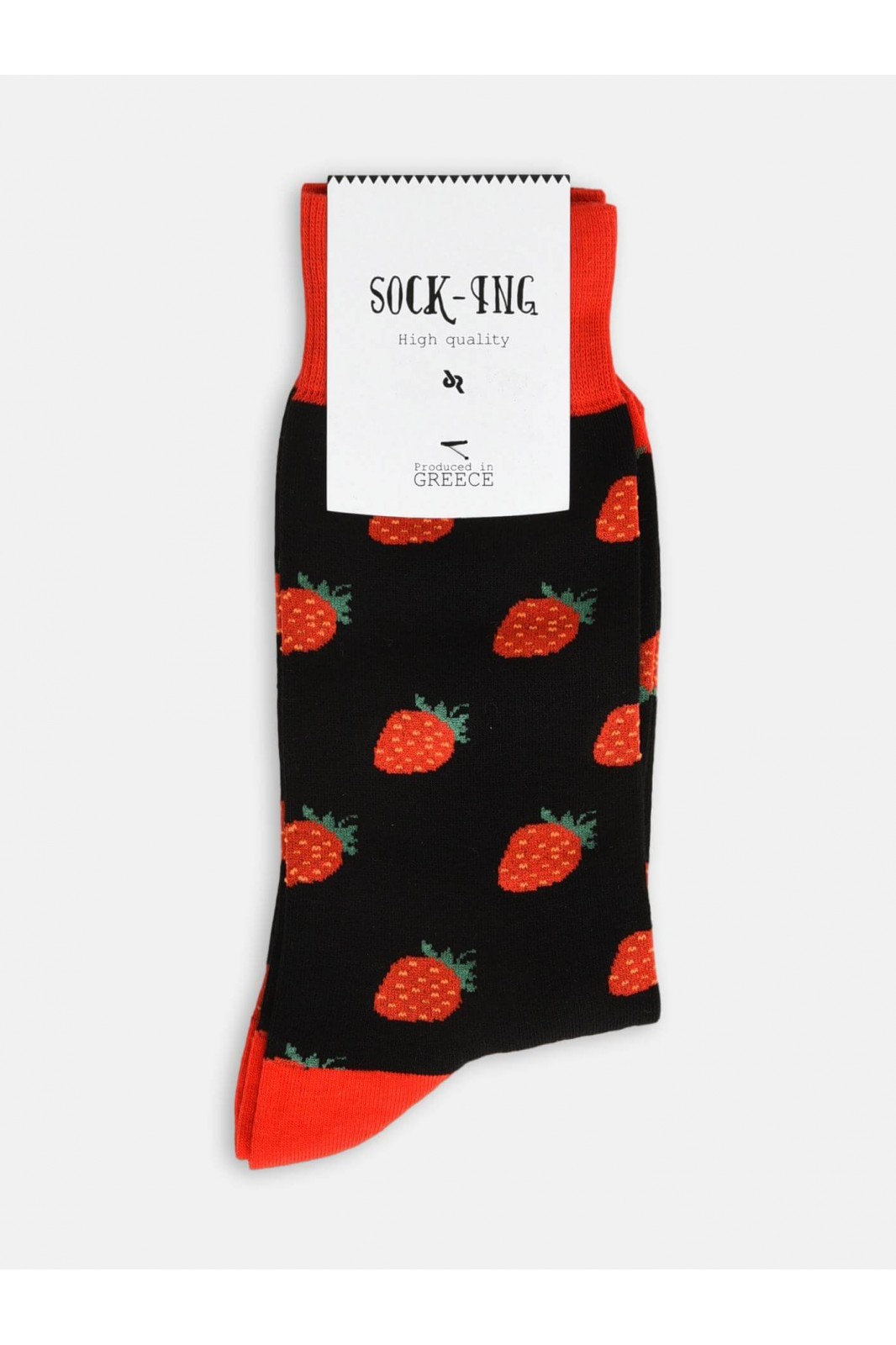 UNISEX Socks SOCKING Strawberries