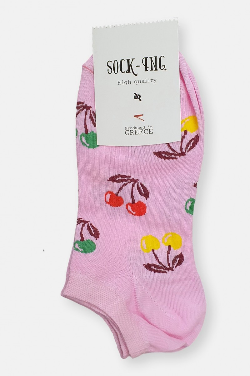 Womens No-show socks SOCK-ING Cherry 