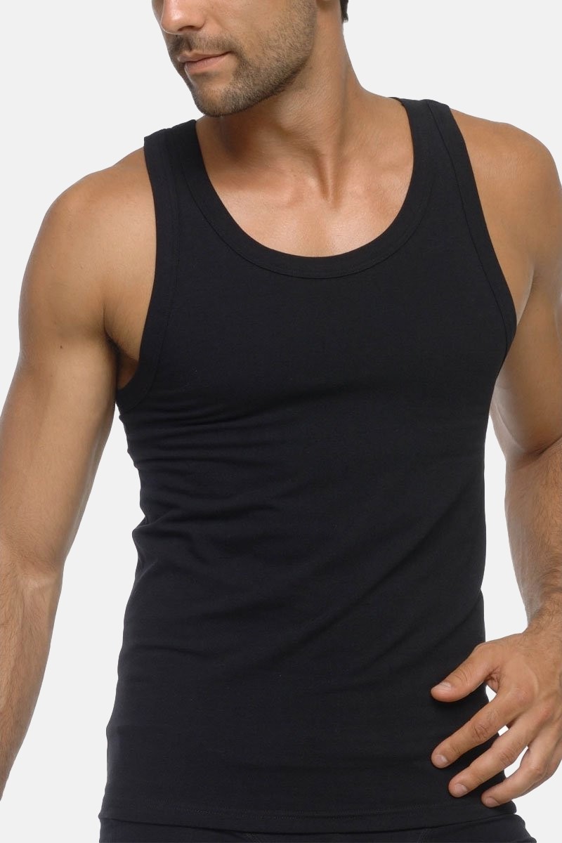 Mens SOFT Undershirt  - Wide Strap