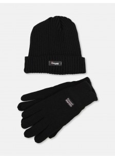 Knitted Hat and Gloves Set THINSULATE KHAKI