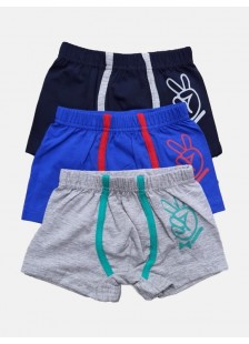 Kids Boxer Briefs Trendy 3Pack COMBO 4