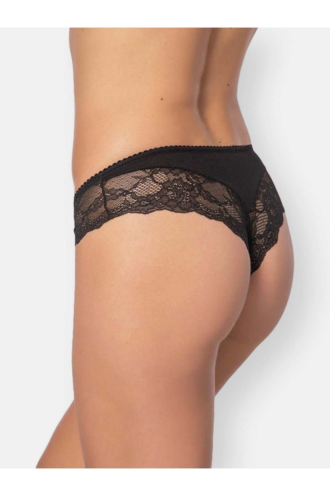 Norddiva Brazilian panty with lace IVANA