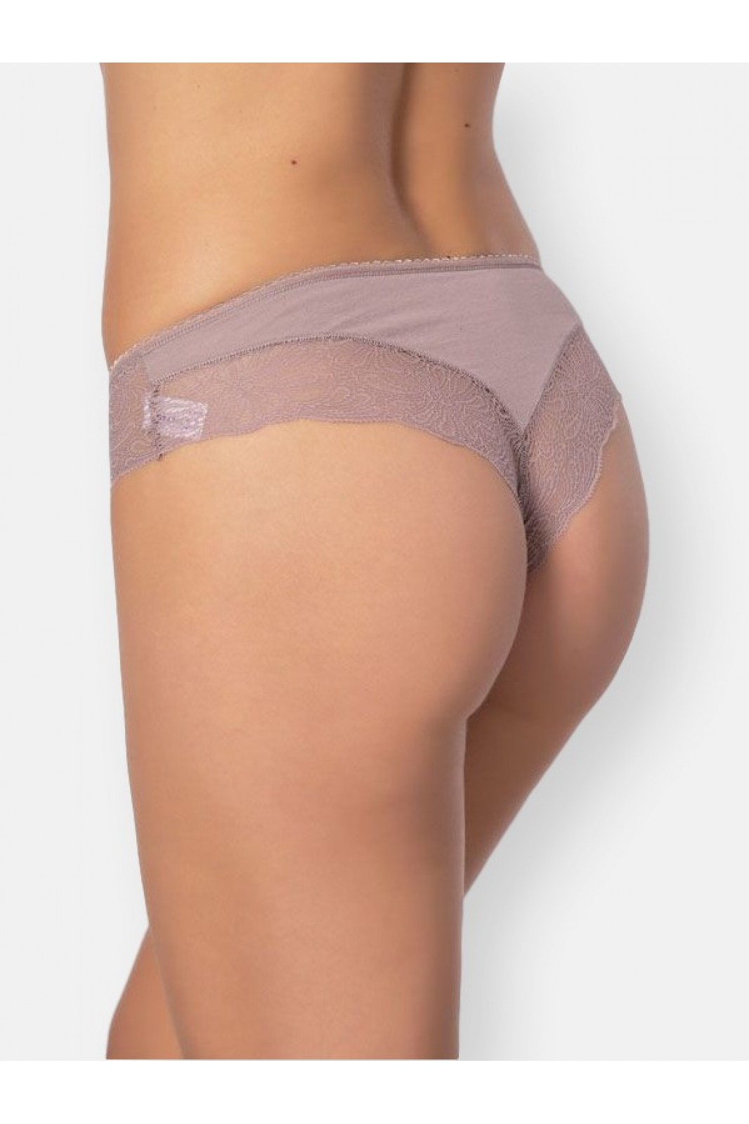 Norddiva Brazilian panty with lace IVANA