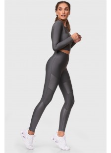 Sports leggings Superstacy Sport Tights Grey Sports leggings Superstacy Sport Tights Grey