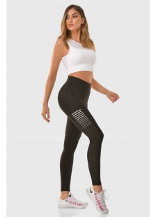 Sports leggings Superstacy BLACK COMFORT PUSH UP FIT Sports leggings Superstacy BLACK COMFORT PUSH UP FIT