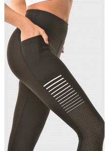 Sports leggings Superstacy BLACK COMFORT PUSH UP FIT Sports leggings Superstacy BLACK COMFORT PUSH UP FIT