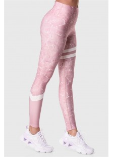 Sports leggings Superstacy Pink Marble PUSH UP