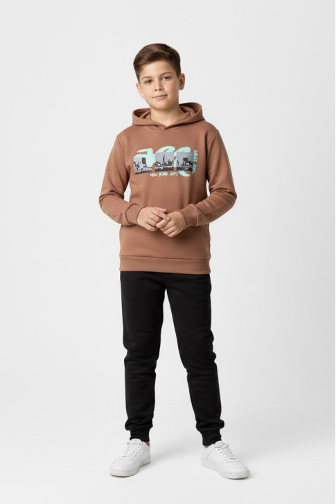 TRAX 48811 Winter Boys’ Tracksuit in Bronze