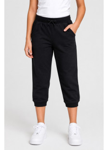 TRAX 45176 black cropped trousers