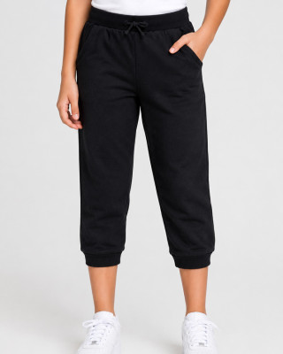 TRAX 45176 black cropped trousers
