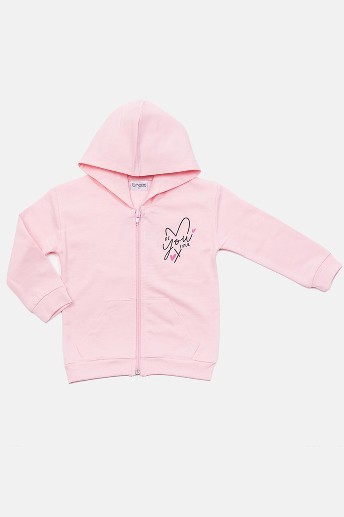 TRAX girls' hooded zip-up jacket 47204