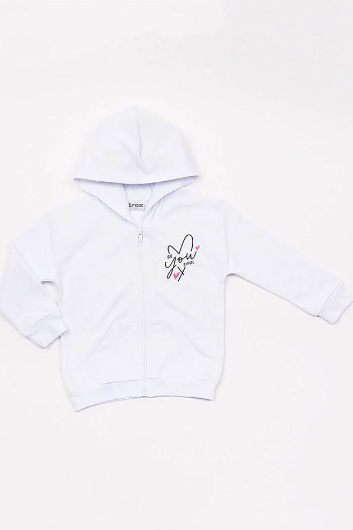 TRAX girls' hooded zip-up jacket 47204