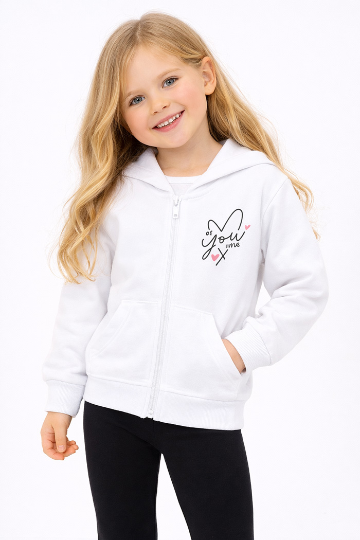 TRAX girls' hooded zip-up jacket 47204