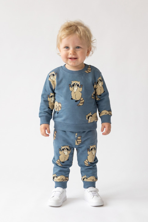 TRAX 50557 baby boys' raccoon tracksuit