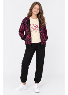TRAX Hearts 50644 girls’ 3-piece set with hooded jacket