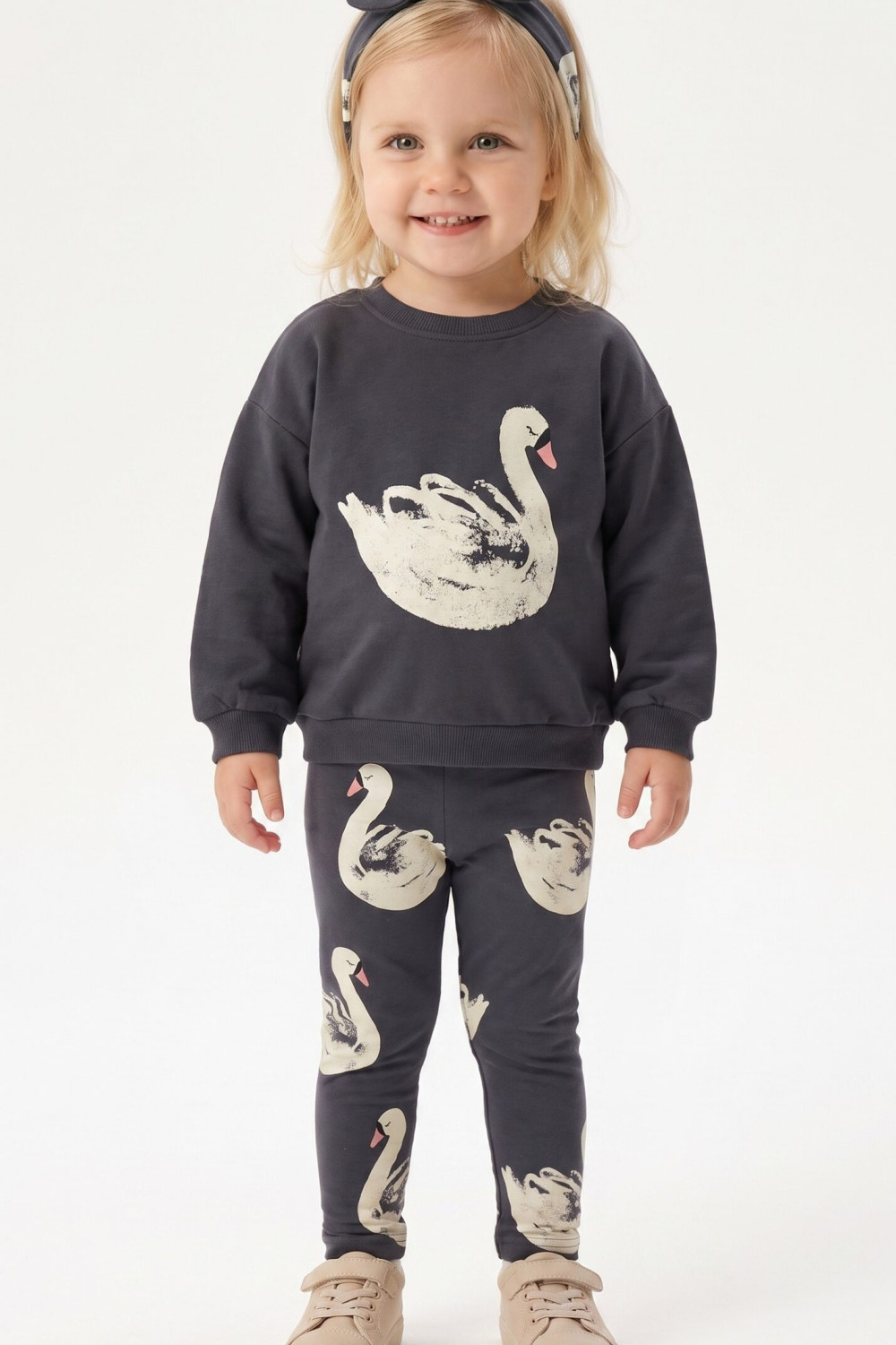 TRAX baby leggings and top set 50711 Carbon
