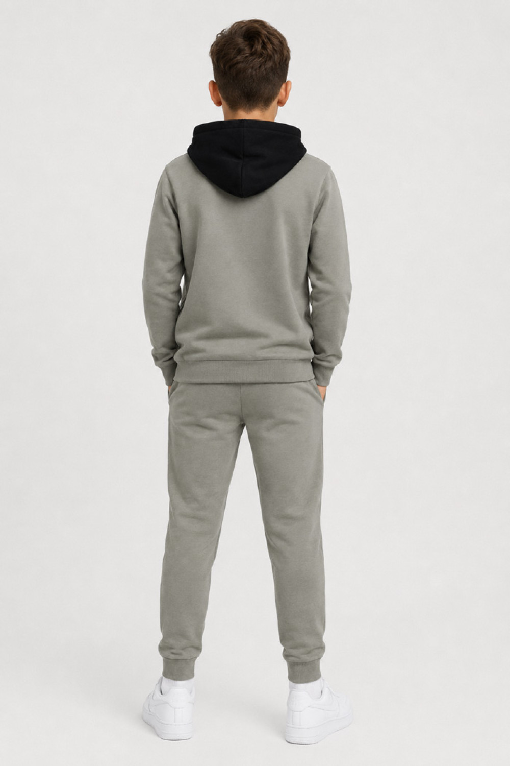 TRAX boys' hooded tracksuit 50819 Dusty
