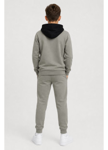 TRAX boys' hooded tracksuit 50819 Dusty