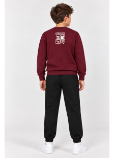 TRAX boys' top and trousers set 50854-2, burgundy