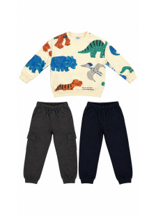 TRAX 50924 boys’ top and two-trousers set