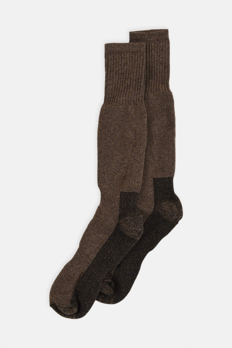 Isothermal socks TRENDY Brown