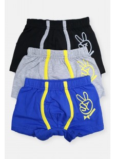 Kids Boxer Briefs Trendy 3Pack COMBO 1