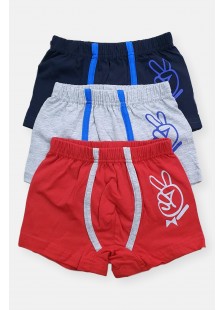 Kids Boxer Briefs Trendy 3Pack COMBO 2