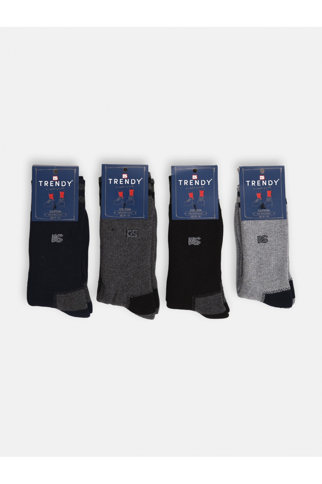 Sports socks TRENDY 4 Pack DS