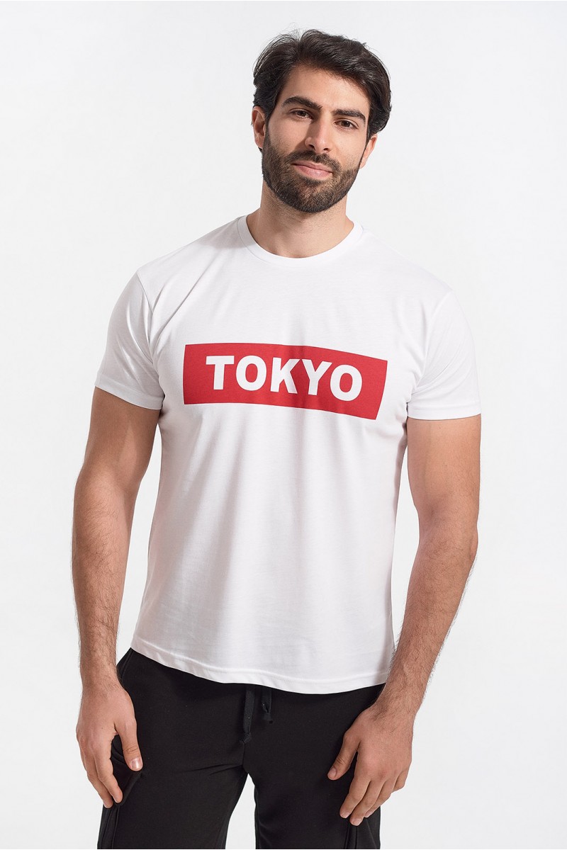 TRX Design T-Shirt TOKYO in White