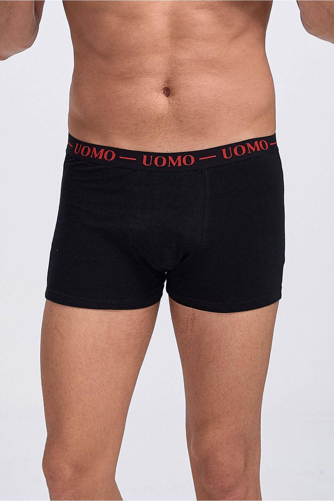 Men underwear boxer UOMO Black 6 Pack