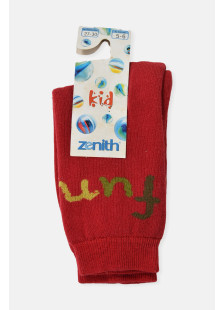 Zenith KA2138 boys' terry socks with grip dots