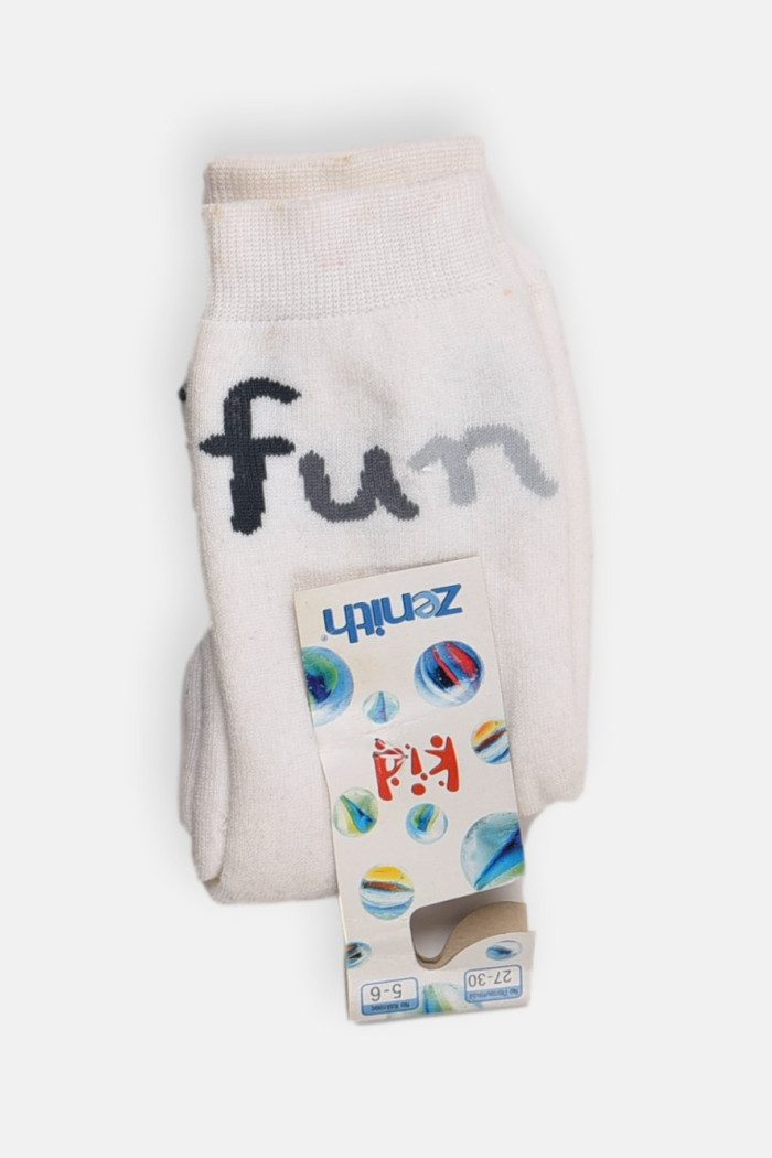 Zenith KA2138 boys' terry socks with grip dots