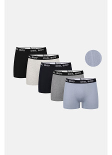 Donella Jungen-Baumwollboxershorts, 5er-Pack 8332P