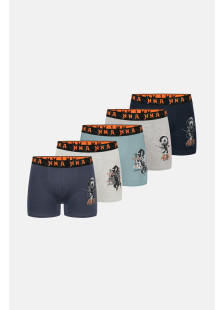 Donella Jungen-Baumwollboxershorts, 5er-Pack 8371PB23