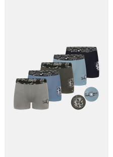Donella Jungen-Boxershorts aus Baumwolle, 5-Stück-Packung 8371PB38