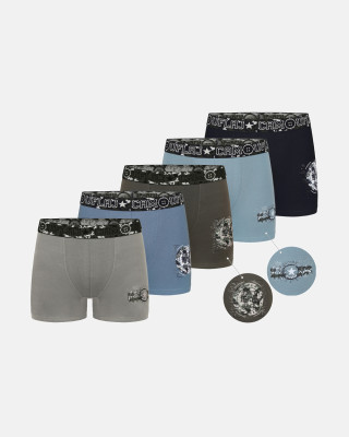 Donella Jungen-Boxershorts aus Baumwolle, 5-Stück-Packung 8371PB38